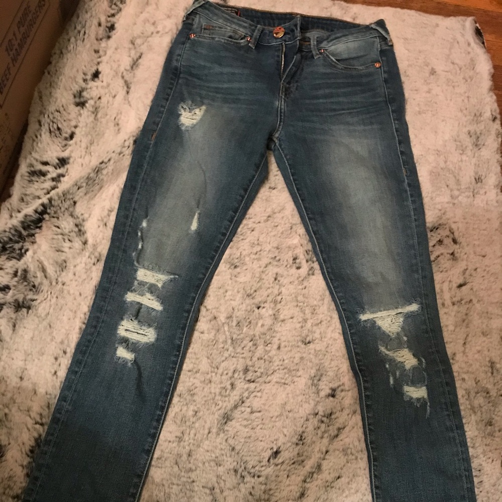 True religion Halle high rise super skinny jeans